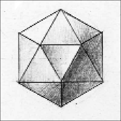 Икосаэдр – вода