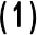 ( 1 )