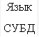 Язык СУБД 