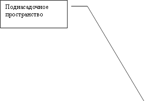Поднасадочное пространство