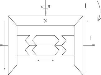 реверс с муфтой кон