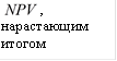 , нарастающим итогом 