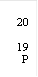 20 19 P 