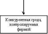 Конкурентная среда, контролируемая фирмой