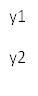 y1 y2 y3 