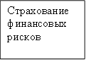 Страхование финансовых рисков