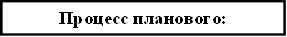 Процесс планового: