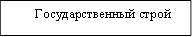 Государственный строй