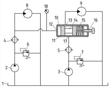 Описание: Гидропривод ДО станка схема-Model