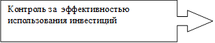 Контроль за эффективностью использования инвестиций