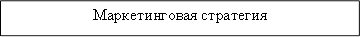 Маркетинговая стратегия