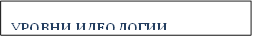 УРОВНИ ИДЕОЛОГИИ