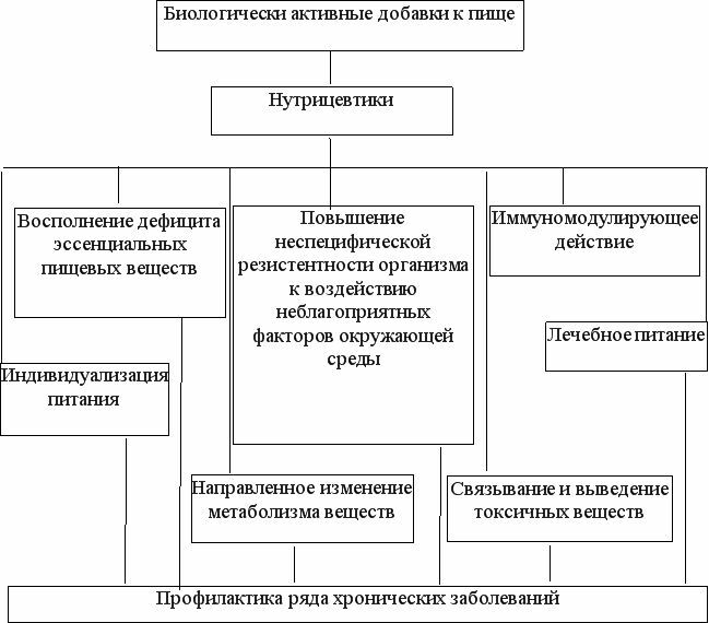 Описание: Функциональная роль БАД - нутрицевтиков