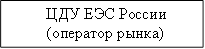 ЦДУ ЕЭС России (оператор рынка) 