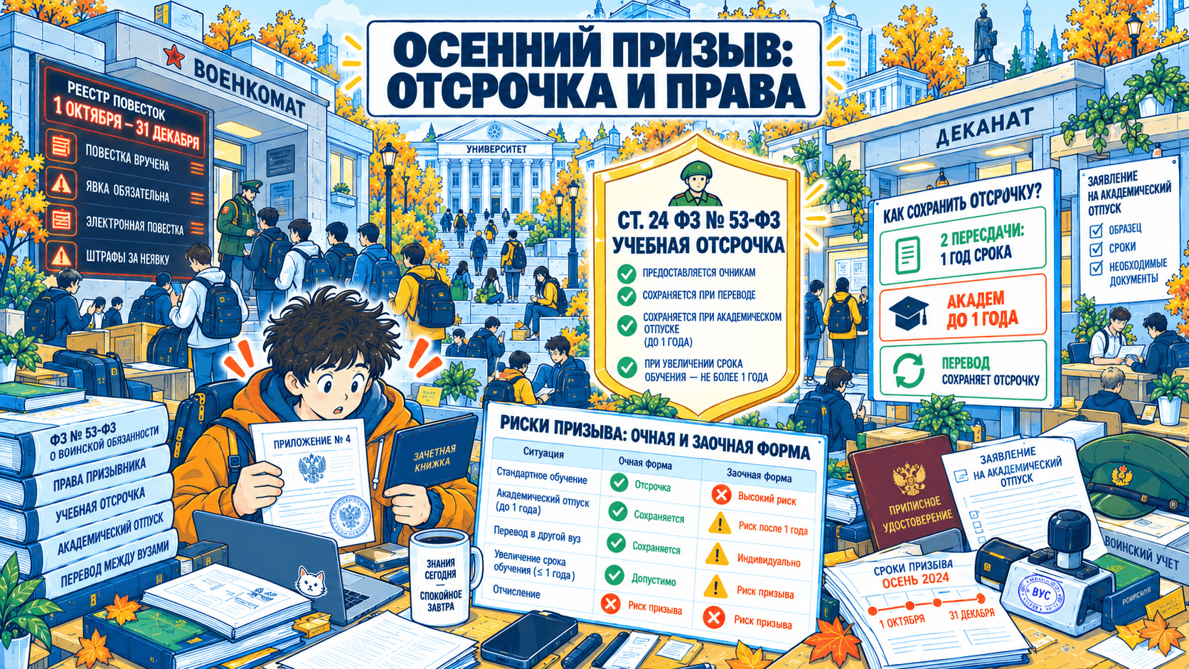 Призыв 2026: кого заберут в армию и как сохранить отсрочку