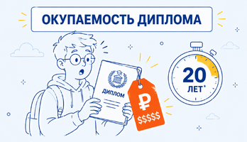 Платный диплом российского вуза все чаще не окупается из-за роста стоимости обучения
