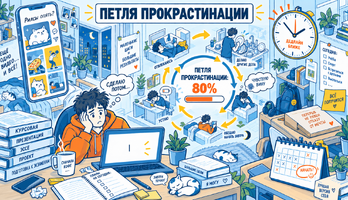 Как перестать откладывать учебу: психология студенческой прокрастинации и проверенные методы заставить себя учиться