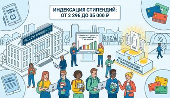 Индексация стипендии на 3% до 2 296 рублей: почему базовая стипуха не спасает и как поднять выплаты через ПГАС и соцстипендию