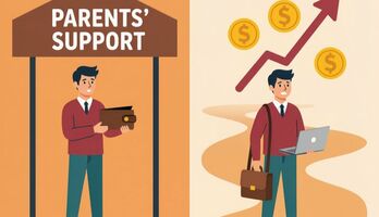 Как перестать просить деньги у родителей и начать жить